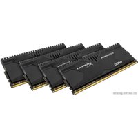 Оперативная память Kingston HyperX Predator 4x4GB KIT DDR4 PC4-21300 (HX426C13PB2K4/16)