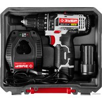 Дрель-шуруповерт Зубр ДШЛ-121 КН (c 2-мя АКБ, кейс)