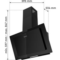 Кухонная вытяжка Libhof LV-6360 (черный)