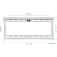 Кронштейн для телевизора Kromax IDEAL-4 (белый)