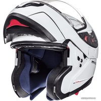 Мотошлем MT Helmets Atom SV Solid Gloss (XS, белый)
