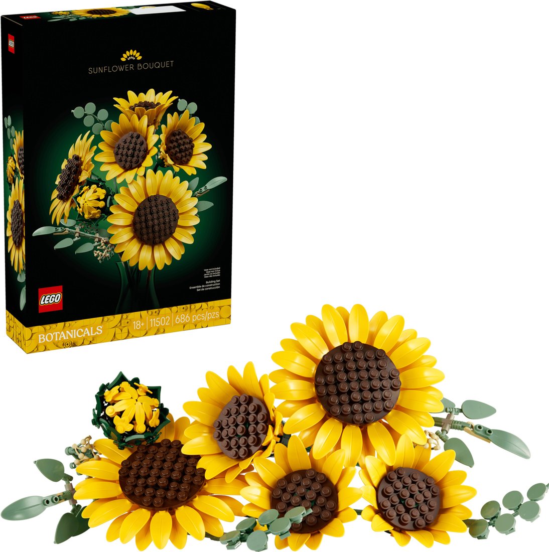 Конструктор LEGO Botanicals 11502 Букет подсолнухов