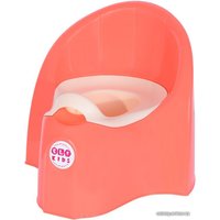 Детский горшок Эльфпласт Junior со съемной чашей 316 (коралловый)