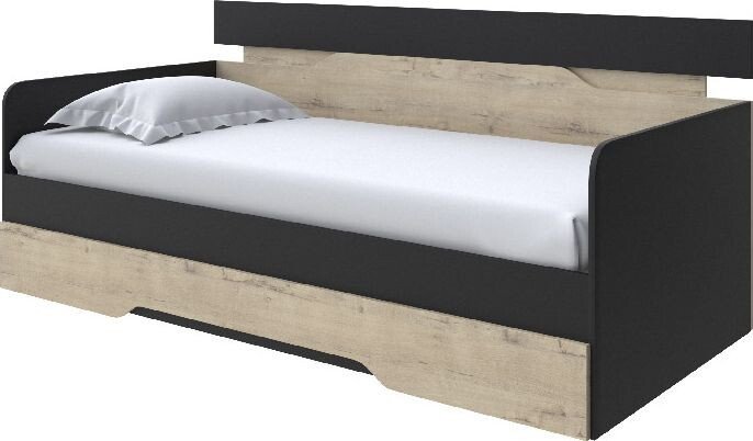 Кровать-тахта PROxSON Milton 90x200 (черный/бунратти)