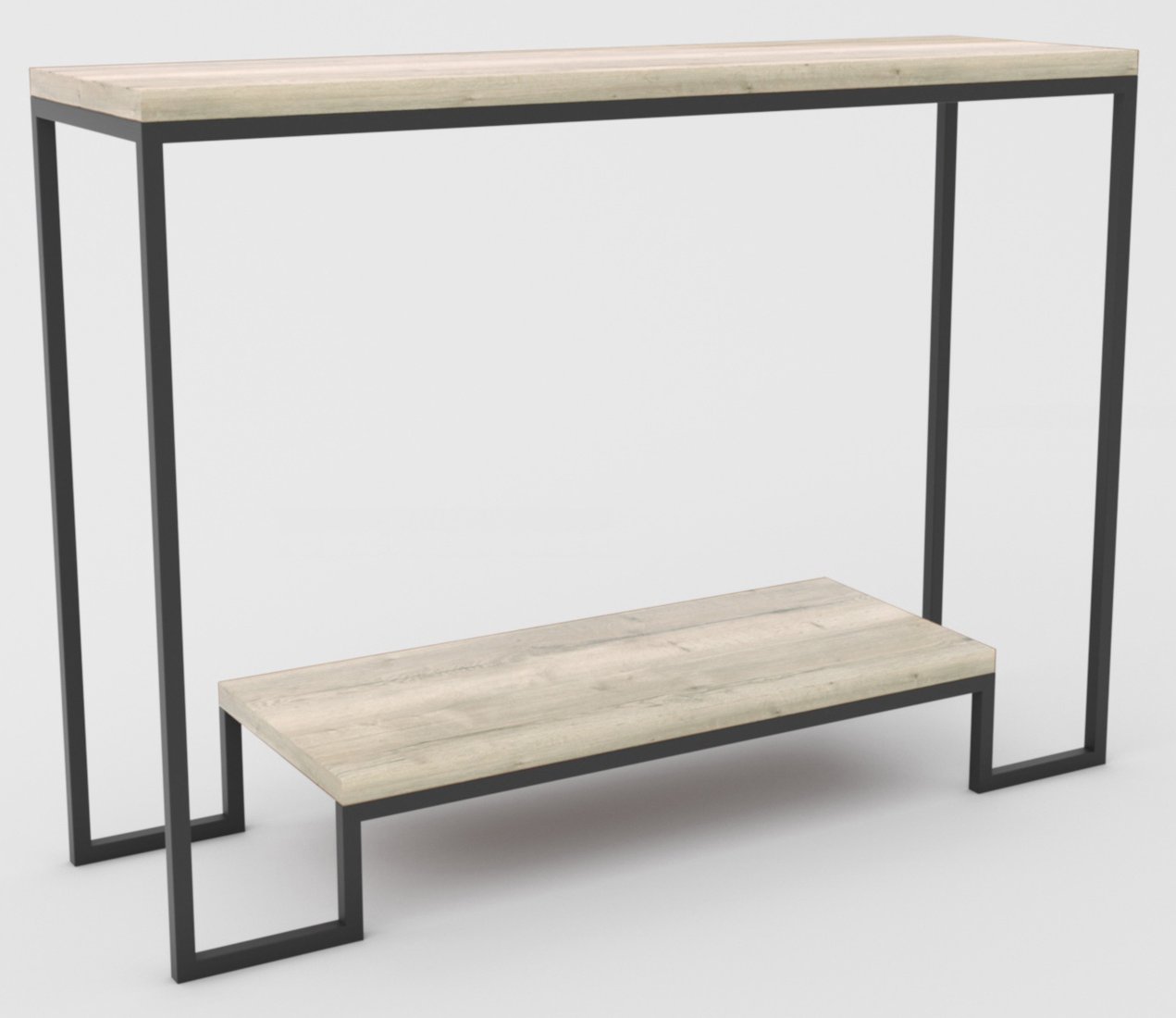 

Консольный стол Hype Mebel Голд 100x35 (черный/древесина белая)