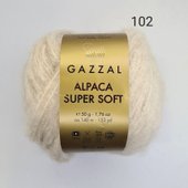 Alpaca Super Soft 102 50 г 140 м (светло-бежевый)