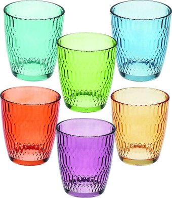 Набор стаканов для воды и напитков Tognana Glass Seoul N3585U2M255