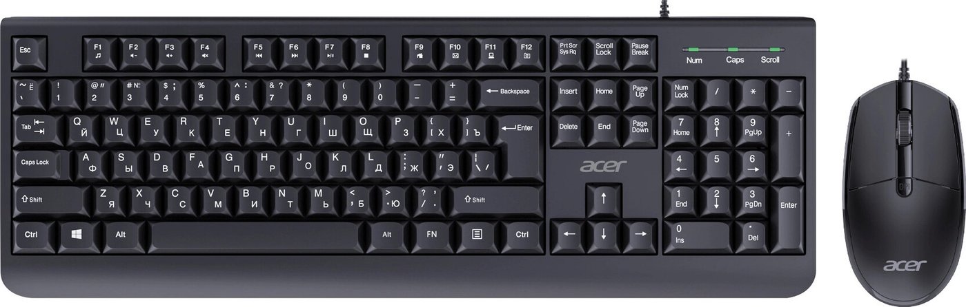 Офисный набор Acer OCC400 (черный)
