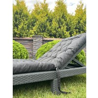 Матрас для шезлонга Loon Чериот 190х60 (черный)