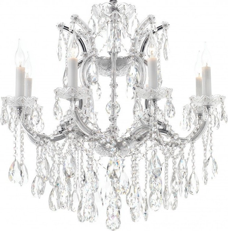 

Подвесная люстра iLamp Diamond 6071-8 CR+CL