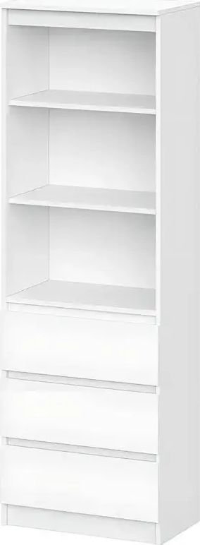 

Стеллаж Астрид-Мебель Ницца-4 (Белый)