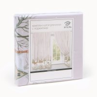 Комплект штор Этель Звери в городе 9933893 (2шт, 145x180)