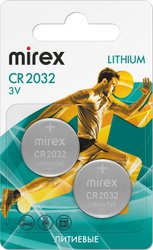 CR2032 литиевая блистер 2 шт 23702-CR2032-E2