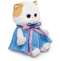 Классическая игрушка BUDI BASA Collection Кошечка Ли-Ли Baby в платье из жатой ткани с бантом LB-139