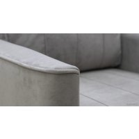 Интерьерное кресло Нижегородмебель Лора ТК 328 (ультра дав серебристый серый/бежевый)