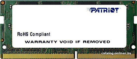 Patriot Signature Line 32GB DDR4 SODIMM PC4-21300 PSD432G26662S