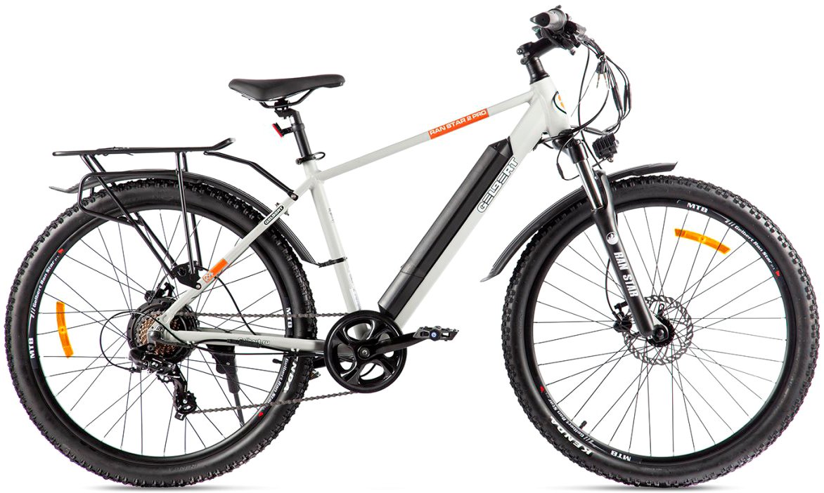 

Электровелосипед Gelbert Ran Star 2 PRO (серый)