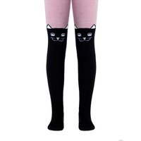 Колготки Conte-kids Tip-Top 4С-04СП (р. 116-122, черный-бежевый 466)