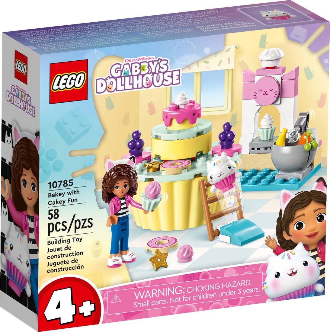 Конструктор LEGO Gabby's Dollhouse 10785 Веселье Бейки с Кейки