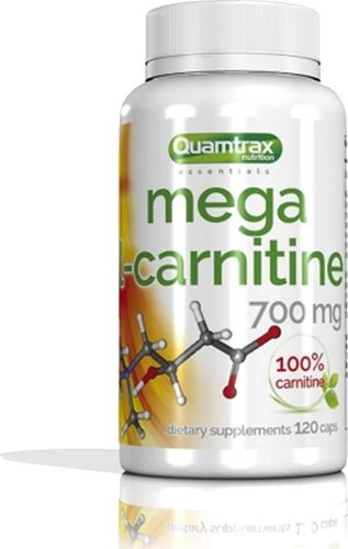 L-карнитин Quamtrax Nutrition Mega L-Carnitine 700 (120 капсул)