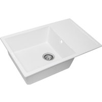 Кухонная мойка ZorG Apollo 78 (белый камень)