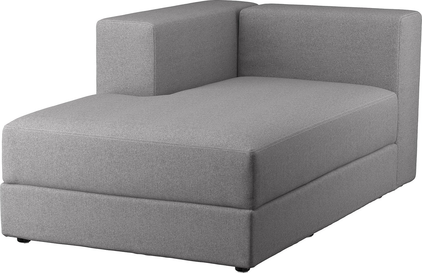 

Элемент модульного дивана Ikea Jattebo Левая, с подлокотником/Tonerud серый s89471501