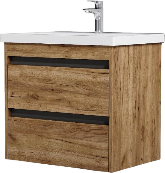 AM.PM Тумба с умывальником Pulse M91-FHX0602OF-WCC0602WG