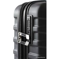 Чемодан-спиннер Verage Crust 17106-1+ 55 см (черный)