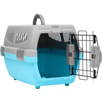 Переноска Sima-Land Неон 9343368 (серый/голубой)