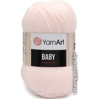 Пряжа для вязания Yarnart Baby 100% акрил 854 50 г (150 м, персиковый)