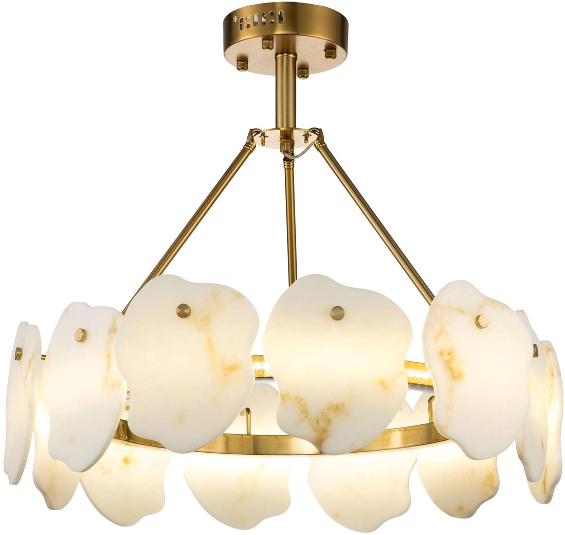 

Люстра средней высоты Moderli Square V8090-PL