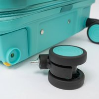 Чемодан-спиннер VALIGETTI 344-306/4-VG-18BIR (бирюзовый)