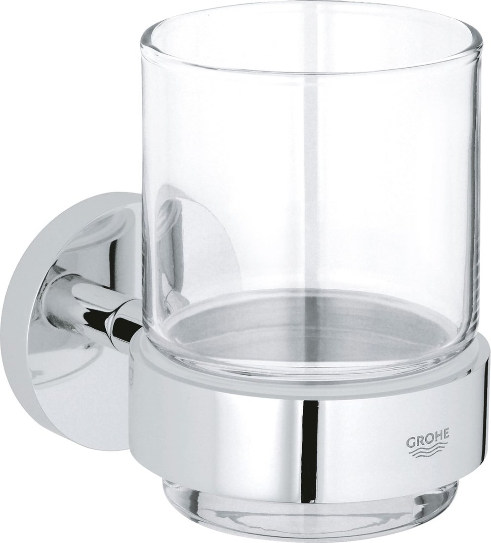 

Стакан для зубной щетки и пасты Grohe Essentials 40447001 (хром)