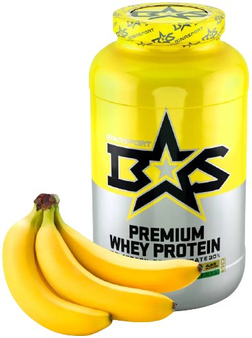 

Протеин сывороточный (изолят) Binasport Premium Whey Protein (1300г, банан)