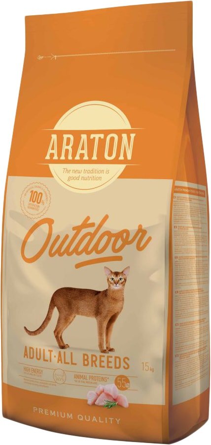 

Сухой корм для кошек Araton Adult All Breeds Outdoor 15 кг