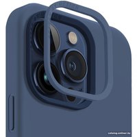 Чехол для телефона Uniq LINO Blue (Magsafe) для iPhone 15 Pro Max IP6.7P(2023)-LINOHMBLU