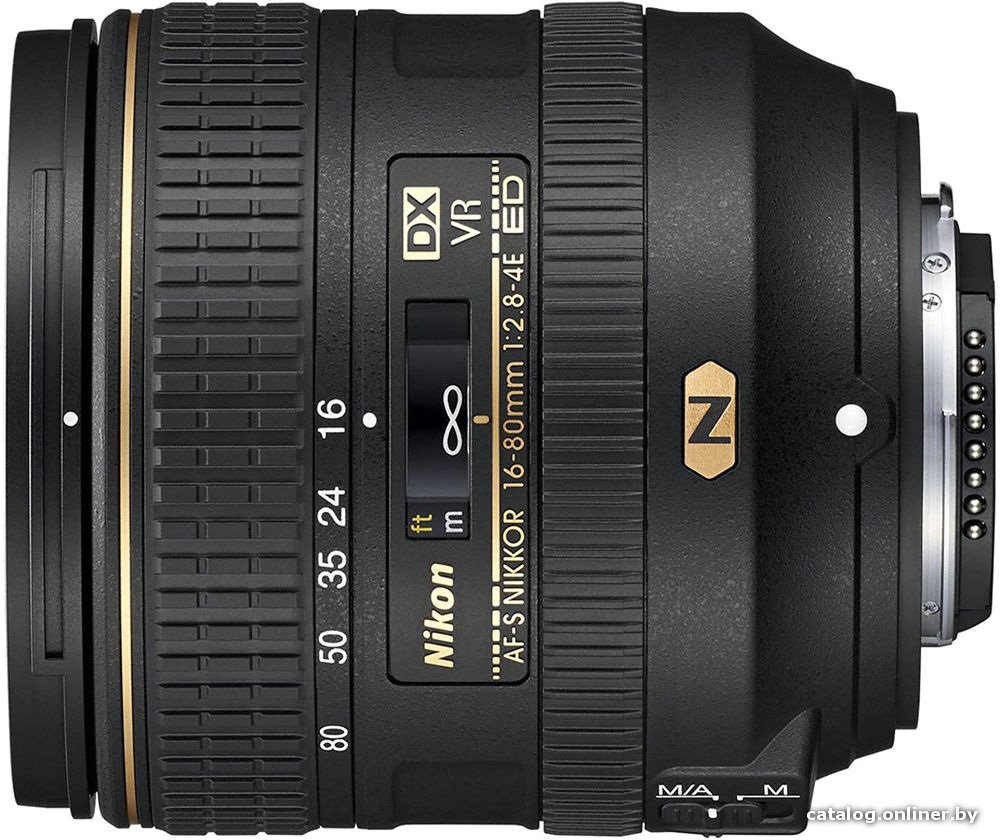 Nikon AF-S DX NIKKOR 16-80mm f/2.8-4E ED VR объектив купить в Минске