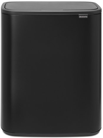

Система сортировки мусора Brabantia Bo Touch Bin 2x30 л (черный матовый)