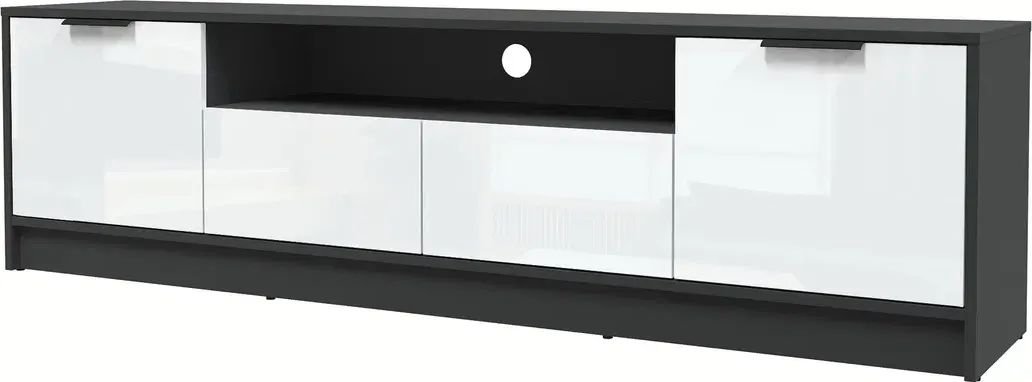 

Тумба Интерлиния ТВ Концепт КТ-ТВ4-50 Глосс (антрацит/белый глянец)