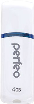 USB Flash Perfeo C09 4GB (белый) [PF-C09W004]