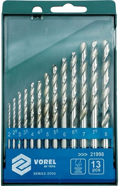 

Набор сверл Vorel 21998 (13 шт)