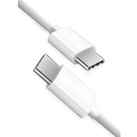 Кабель Zarrumi USB Type-C - USB Type-C PD 100W (2 м, белый)