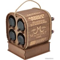 Подарочный набор Экспедиция Бочка - Бар для крепких напитков (палисандр)