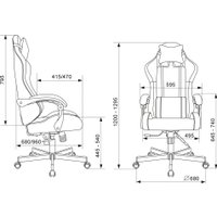 Офисное кресло Knight Terminator (черный Light-20)