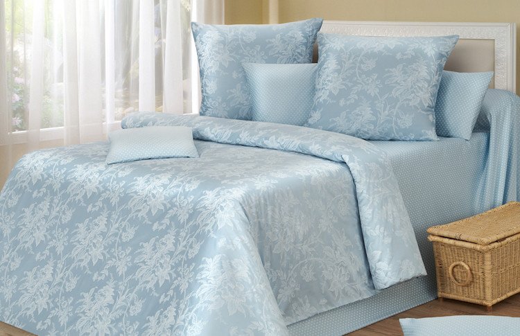 

Постельное белье Cotton Dreams VALENCIA Premium Monica 1.5-сп 180x215 70x70