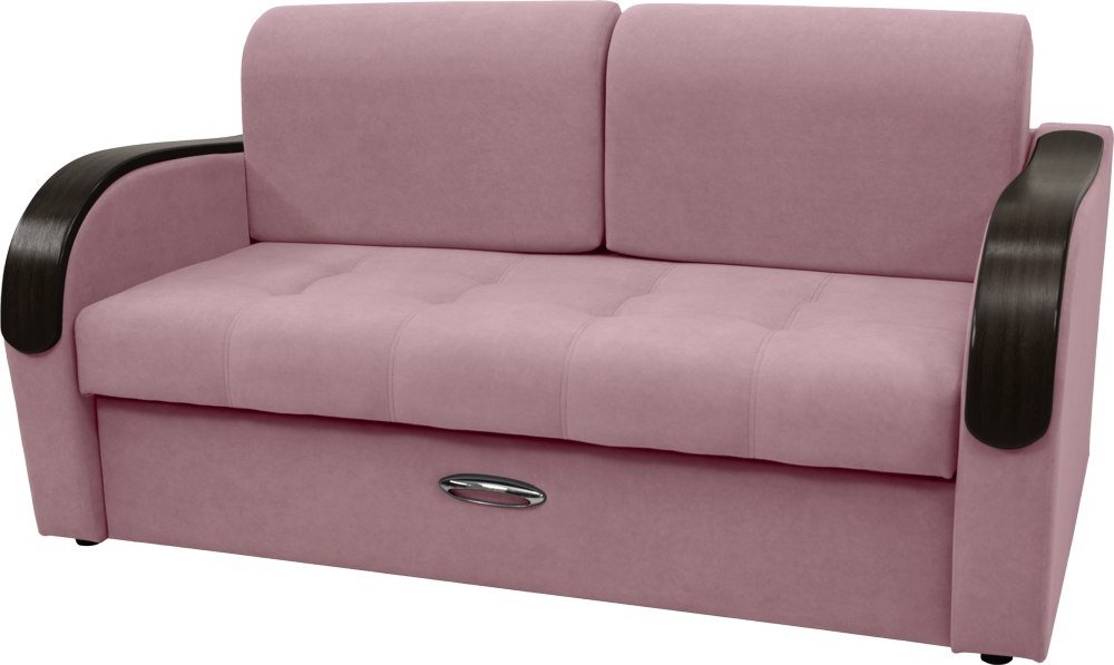 

Диван Сириус Лидер-1 НПБ 185x110 (Eva 14 велюр темно-розовый)