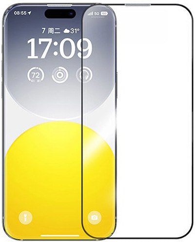 

Защитное стекло Baseus Sapphire Series для iPhone 15 Pro