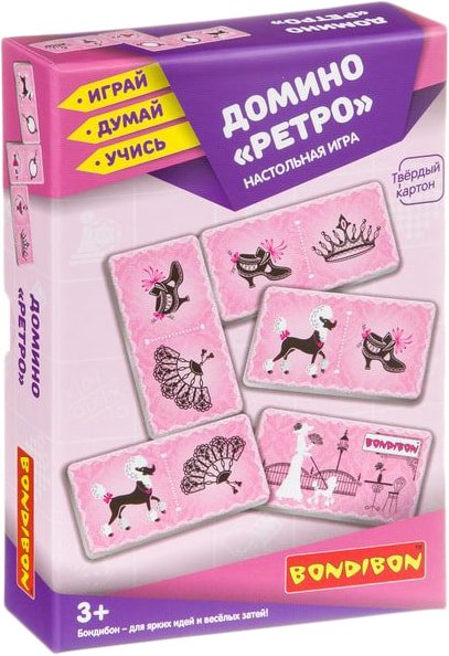 

Развивающая игра Bondibon Ретро ВВ3908