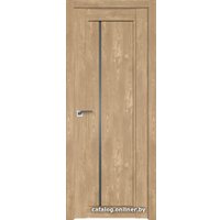 Межкомнатная дверь ProfilDoors 2.70XN L 50x200 (каштан натуральный, стекло графит)