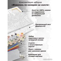 Картина по номерам Белоснежка Испания. Тосса-де-Мар 801-ASV